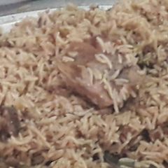 A picture of Gosht chawal.
