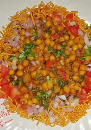 A picture of Ragda Chaat.