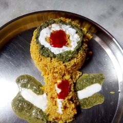 A picture of Corn pulav.