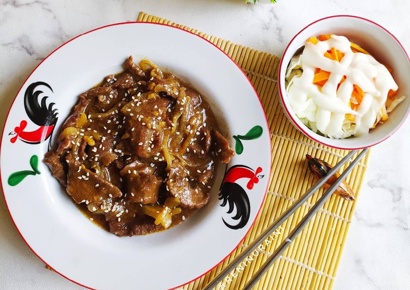 Beef Teriyaki Ala Hokben