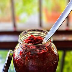 4 Ingredient Mulberry Jam A picture of 4 Ingredient Mulberry Jam.