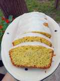 Budín de limón con semillas de amapola