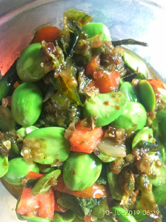 Foto resep Sambel ijo pete