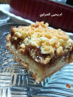 صورة لوصفة مبروشه بالتمر الطريقه على قناتي على اليوتيوب