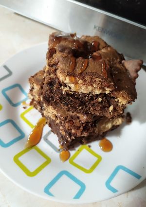 Φωτογραφία της συνταγής Brownie με μπισκότα