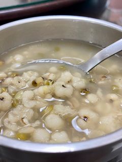 冰糖薏仁綠豆湯 的食譜成品照片