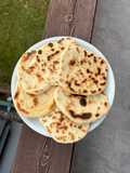 Pane naan allo yogurt