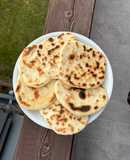 Pane naan allo yogurt