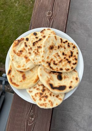 Foto di Pane naan allo yogurt