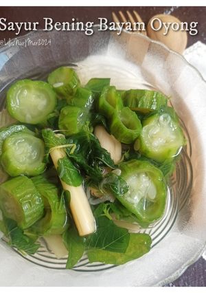 Foto resep Sayur Bening Bayam Oyong