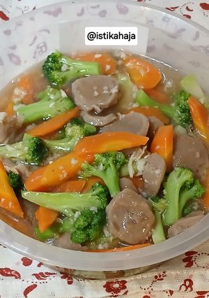 Foto resep 760. Tumis Brokoli Wortel ala Chinese Resto