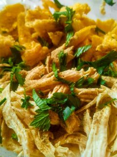 Foto resep BUBUR AYAM OATMEAL (MENU DIET SEHAT)