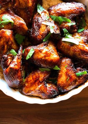 รูปของ #ทำขายรวย ไก่อบซอสบาร์บีคิว ง่ายๆ สไตส์จุ๋ม chicken BBQ sauce