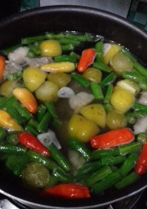 Foto resep Asem-asem buncis sapi