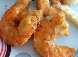 Una foto de Camarones en Air fryer
