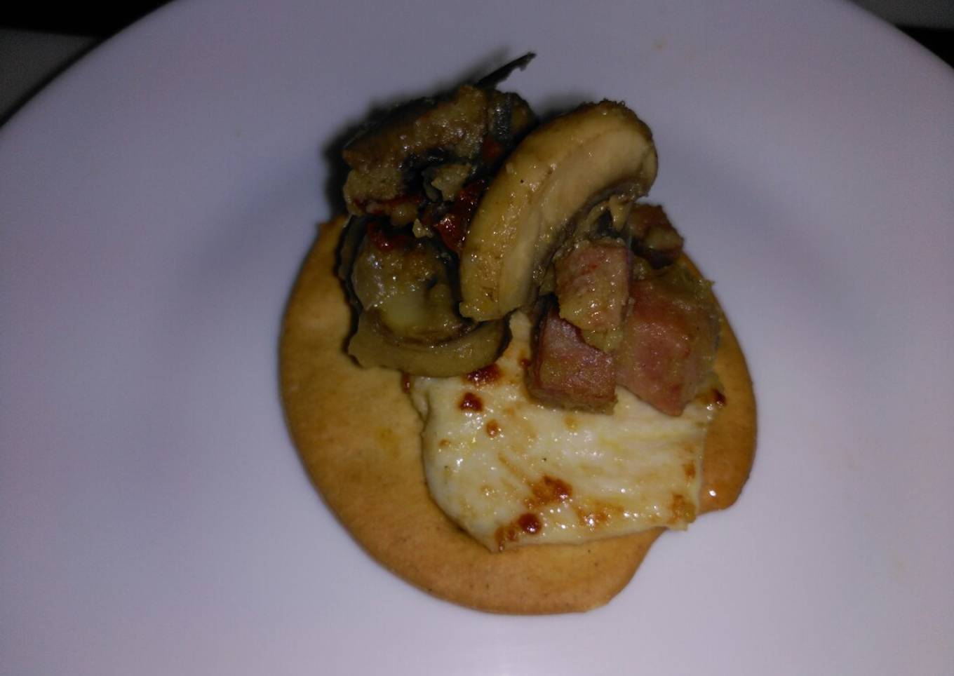 Pechuga de pollo con champiñones