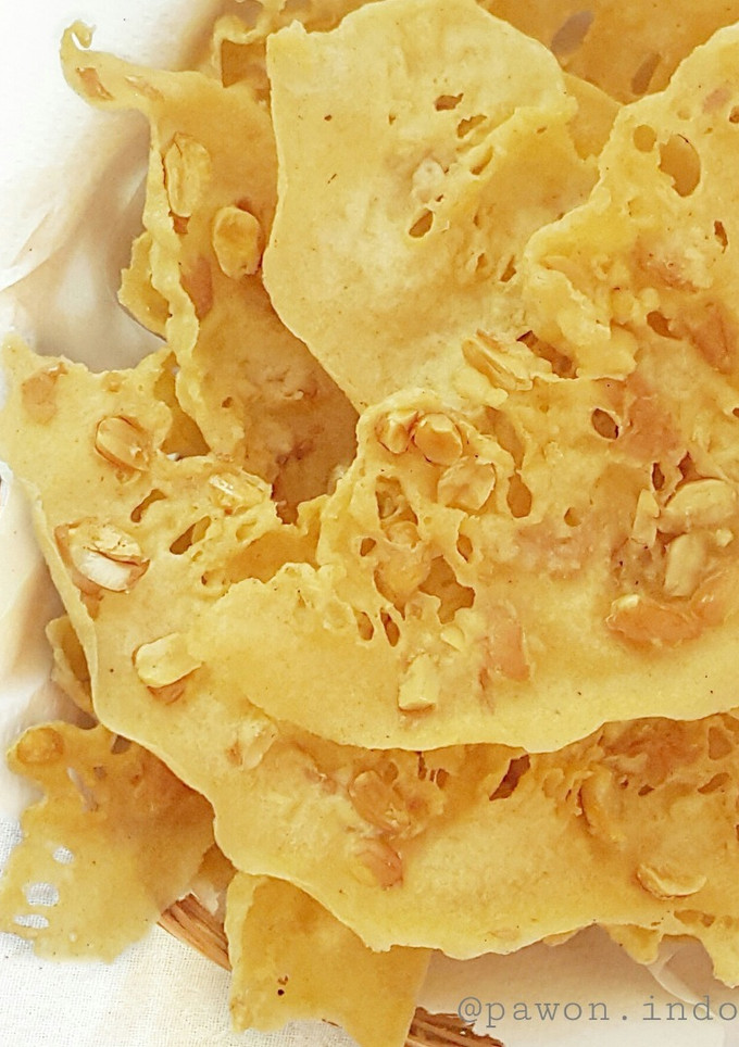 Foto resep Peyek Kacang renyah (tanpa santan) gak bikin gigi sakit