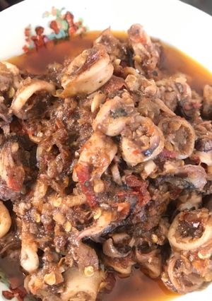 Foto resep Sambel Cumi Pedas