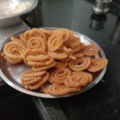 A picture of Murraca or Rice atta chakri.