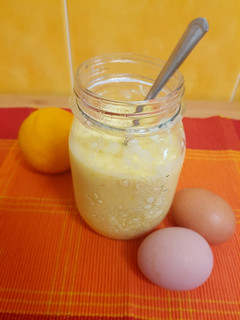 Una foto de Orange curd