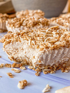 Una foto de Bocaditos helados sabor turrón