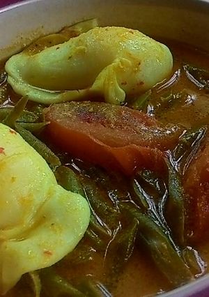 Foto resep Gulai Kacang Panjang Telur