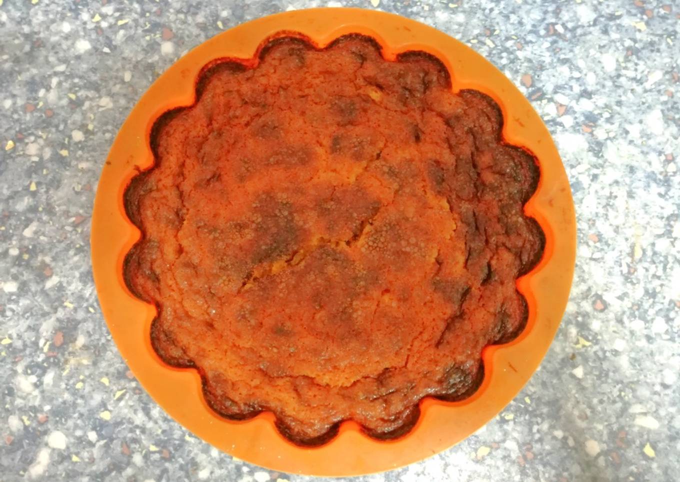 Tarta de queso mascarpone y calabaza asada