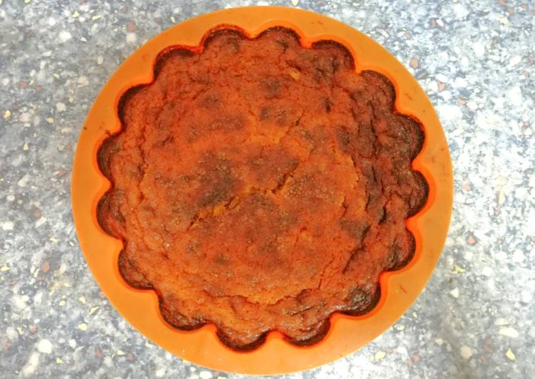 Tarta de queso mascarpone y calabaza asada