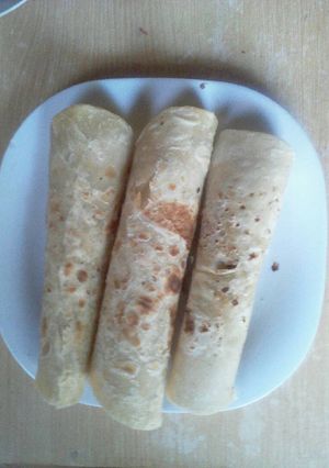 A picture of Kenyan chapatis.