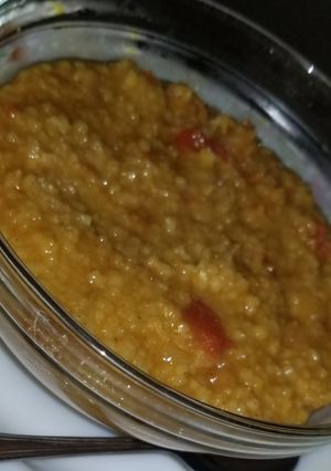 A picture of Masala oats.