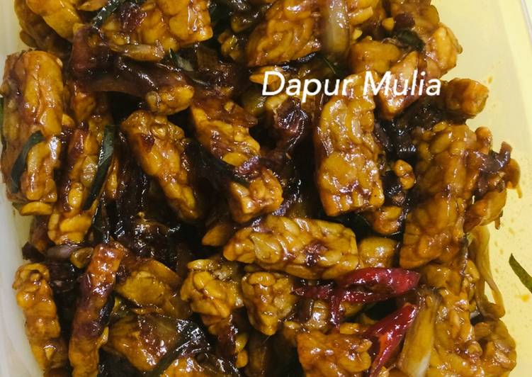 Tempe Orek kering Enak