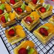 Fruit puff pastry instan #kamismanis