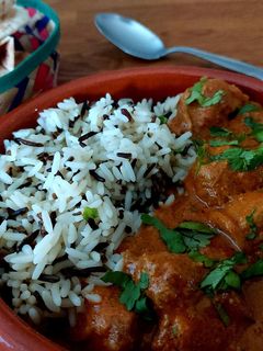 Una foto de Pollo Tikka masala