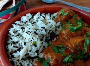 Una foto de Pollo Tikka masala