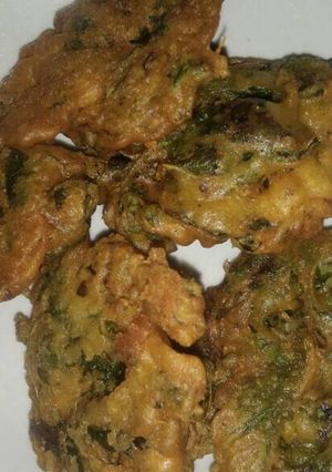 Foto resep Peyek Bayam