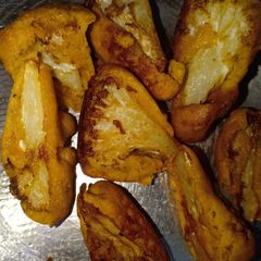Cauliflower pakode A picture of Cauliflower pakode.