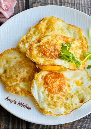 外酥內嫩荷包蛋 的食譜成品照片