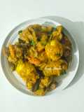966. Ati Ampela dan Telur Bumbu Kuning