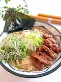 ZENB Thin Noodle Soy Sauce Ramen with Soy Meat Chashu