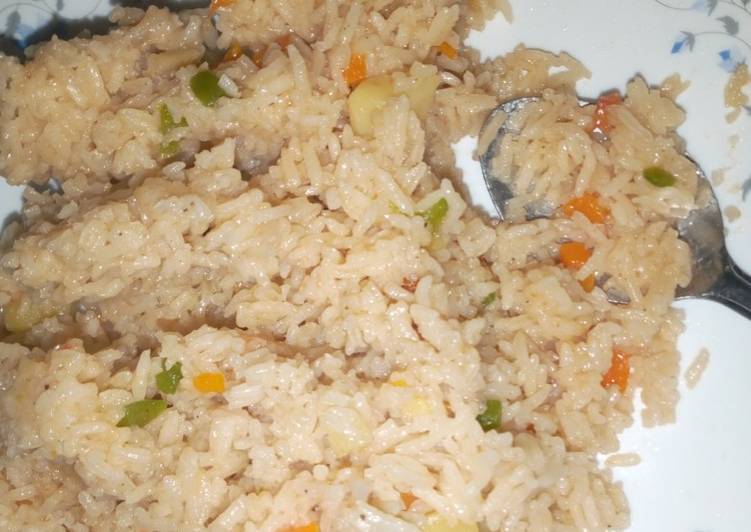 Simple Way to Prepare Award-winning Fried rice with potatoes