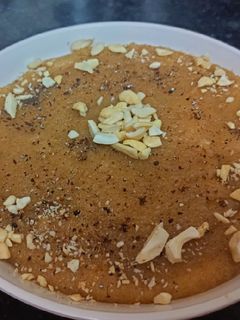 बेसन सूजी हलवा (Besan suji halwa recipe in hindi) रेसिपी मुख्य फोटो