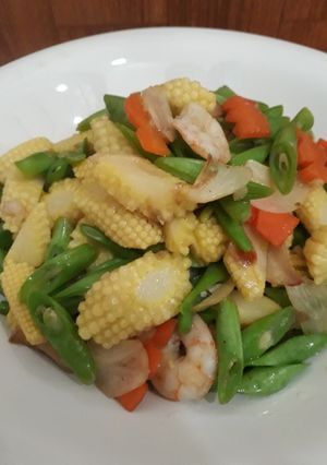 Foto resep Cah Jagung Muda