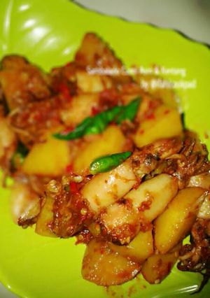 Foto resep Sambalado Cumi Asin & Kentang