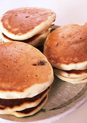 A picture of Imagawa-yaki Style! Yokan Pancakes.