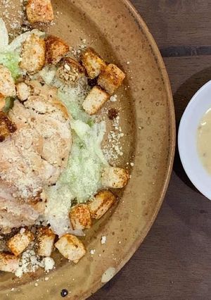 A picture of Classic Caesar salad.