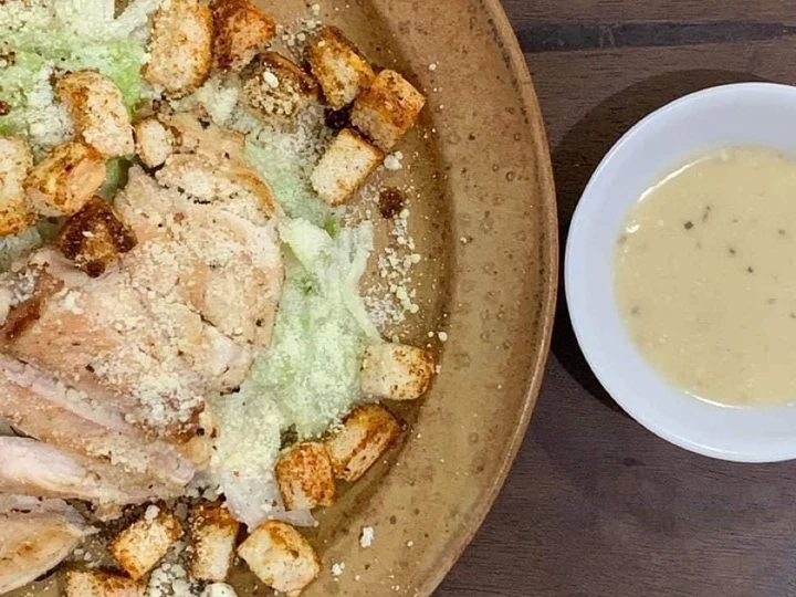 Recipe Classic Caesar salad the Can Spoil the Tongue Really delicious