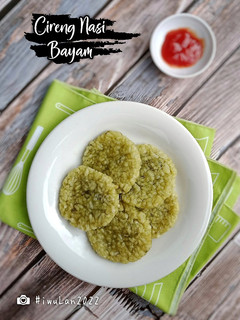 Foto resep Cireng Nasi Bayam