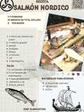 Salmón a la tabla o salmón nordico