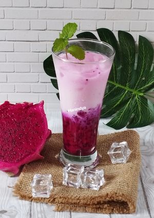 Foto resep Dragon Fruit Milk