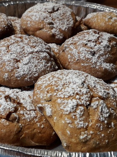 Foto di Biscotti morbidi arancia e cioccolato